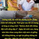 Chồng mất, tôi mới 28 nhưng quyết ở vậy chăm bố chồng 60. Thời gian sau tôi có mang, cả làng ai cũng chửi: “M/à/y định để chồng đội m/ồ sống dậy à”. Ngày tôi sinh con, hàng xóm kéo nhau sang dòm mặt xem có giống bố chồng không, ai ngờ lại giống chồng tôi như đúc. Đến lúc này tôi mới đưa ra