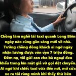 Chồng làm nghề lái taxi quanh Long Biên ngày nào cũng gần sáng mới về nhà. Tưởng chồng đông khách ai ngờ ngày nhận lương được vỏn vẹn 7 triệu đồng. Đêm nọ, tôi gửi con cho bà ngoại đeo khẩu trang kín mặt giả vờ gọi đặt chuyến. Ai ngờ khi chiếc taxi vừa đến nơi, mở cửa xe ra tôi rùng mình khi thấy thứ bên trong…